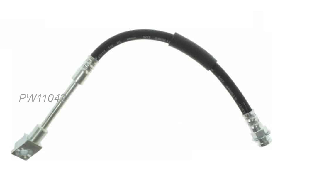 Brake hose: Corvette Rear 84-87 (each)